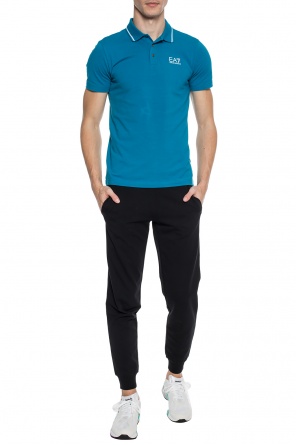 Polo shirt with logo, zdjęcie 2 Polo shirt with logo od EA7 Emporio Armani
